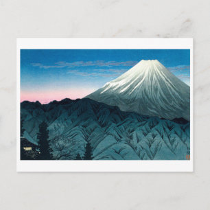 ukiyoe [shōtei] Mount Fuji vanuit Hakone Briefkaart