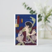ukiyoe - sorcery - No.1 Raigō Ajyari - Briefkaart (Staand voorkant)
