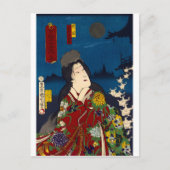 ukiyoe - sorcery - No.8 Teruta - Briefkaart (Voorkant)