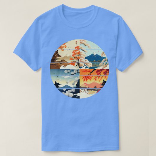 Ukiyoe T-shirt (Design voorkant)