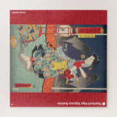 ukiyoe - tengukozō Kiritarō - Japanse goochelaar - Legpuzzel (Horizontaal)
