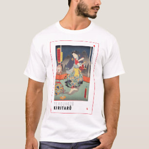 ukiyoe - tengukozō Kiritarō - Japanse goochelaar - T-shirt