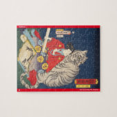 ukiyoe - Toraōmaru - Japanse goochelaar - Legpuzzel (Horizontaal)