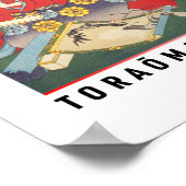 ukiyoe - Toraōmaru - Japanse goochelaar - Poster (Hoek)