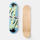UKIYOE - TOSHUSAI SYARAKU PERSOONLIJK SKATEBOARD (Voorkant)