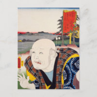 ukiyoe [Toyokuni] 18-12 nimotsu Heisaku in Numazu