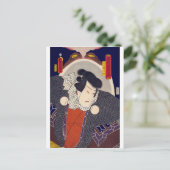 ukiyoe - Toyokuni manga - No.04 Tenjiku Tokubē - Briefkaart (Staand voorkant)