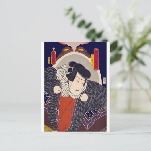 ukiyoe - Toyokuni manga - No.04 Tenjiku Tokubē - Briefkaart (Staand voorkant)