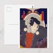 ukiyoe - Toyokuni manga - No.04 Tenjiku Tokubē - Briefkaart (Voorkant / Achterkant)