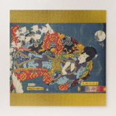 ukiyoe - Toyokuni - No.01 Jiraiya - Legpuzzel (Horizontaal)