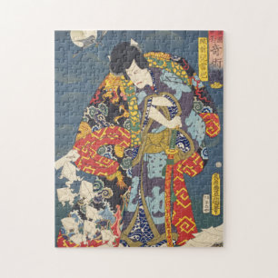 ukiyoe - Toyokuni - No.01 Jiraiya - Legpuzzel