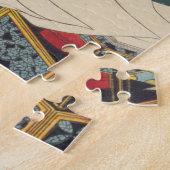 ukiyoe - Toyokuni - No.01 Zokushu Jiraiya - Legpuzzel (Zijkant)