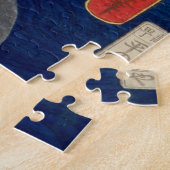 ukiyoe - Toyokuni - No.02 Yūfu Tsunade - Legpuzzel (Zijkant)