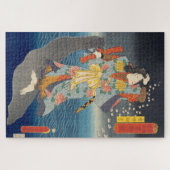 ukiyoe - Toyokuni - No.02 Yūfu Tsunade - Legpuzzel (Horizontaal)