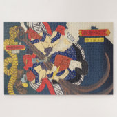ukiyoe - Toyokuni - No.08 Tenjiku Tokubē - Legpuzzel (Horizontaal)