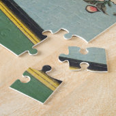 ukiyoe - Toyokuni - No.10 Ama Myōchin - Legpuzzel (Zijkant)