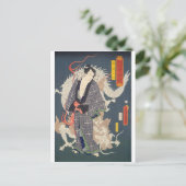 ukiyoe - Toyokuni - No.11 Unryüu Kurō - Briefkaart (Staand voorkant)