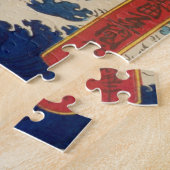 ukiyoe - Toyokuni - No.25 Shiragikumaru - Legpuzzel (Zijkant)