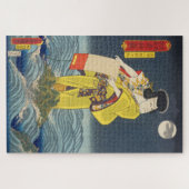 ukiyoe - Toyokuni - No.30 Hokkeyama Kesatarō - Legpuzzel (Horizontaal)