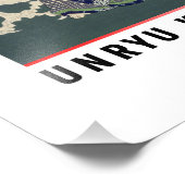 ukiyoe - Unrysoa Kurō - Japanse goochelaar - Foto Afdruk (Hoek)