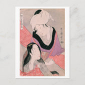 Ukiyoe [Utamaro] schoonheden 011 Briefkaart (Voorkant)