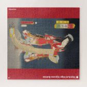 ukiyoe - Wakana hime - Japanse goochelaar - Legpuzzel (Horizontaal)