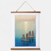 ukiyoe - Yoshida - 01 - Zee van Glittering Hangend Wandkleed (Voorkant)