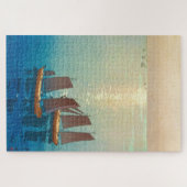 ukiyoe - Yoshida - 01 - Zee van Glittering Legpuzzel (Horizontaal)