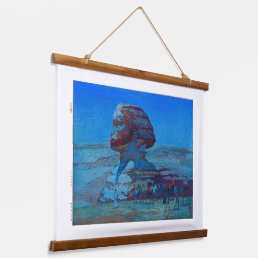 ukiyoe - Yoshida - 02 - Sphinx Hangend Wandkleed (Gebogen)