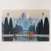 ukiyoe - Yoshida - 03 - Taj Mahal in Morning Mist Legpuzzel (Horizontaal)