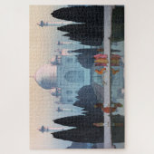 ukiyoe - Yoshida - 03 - Taj Mahal in Morning Mist Legpuzzel (Verticaal)