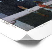 ukiyoe - Yoshida - 03 - Taj Mahal in Morning Mist Poster (Hoek)