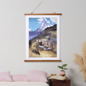 ukiyoe - Yoshida - 04 - Matterhorn - Hangend Wandkleed (Slaapkamer)