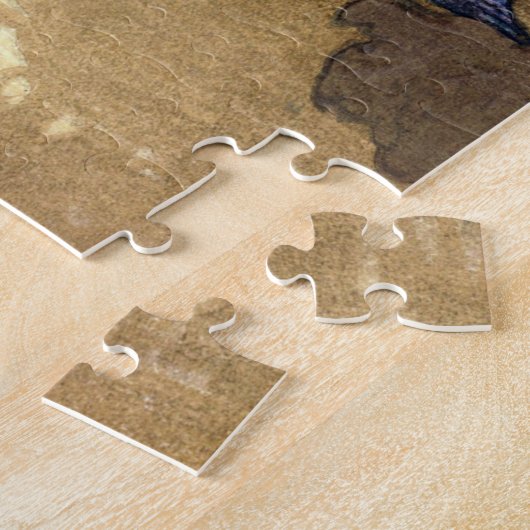 ukiyoe - Yoshida - 04 - Matterhorn - Legpuzzel (Zijkant)