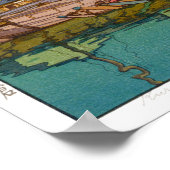 ukiyoe - Yoshida - 05 - Kura in Tomonoura - Poster (Hoek)