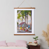 ukiyoe - Yoshida - 06 - Singapore - Hangend Wandkleed (Slaapkamer)