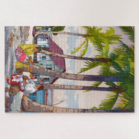 ukiyoe - Yoshida - 06 - Singapore - Legpuzzel (Horizontaal)