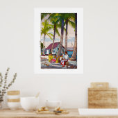 ukiyoe - Yoshida - 06 - Singapore - Poster (Keuken)