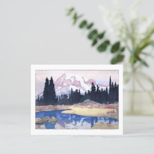 ukiyoe - Yoshida - 07 - Mount Rainier - Briefkaart