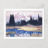 ukiyoe - Yoshida - 07 - Mount Rainier - Briefkaart (Voorkant)