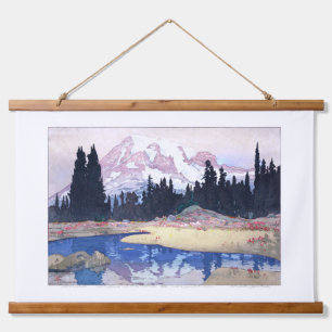 ukiyoe - Yoshida - 07 - Mount Rainier - Hangend Wandkleed