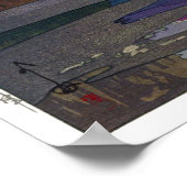 ukiyoe - Yoshida - 08 - Okitsu - Poster (Hoek)