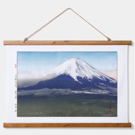 ukiyoe - Yoshida - 09 - Village Yoshida - Hangend Wandkleed (Voorkant)