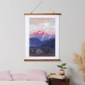 ukiyoe - Yoshida - 10 - Morning on Mt. Tsurugi - Hangend Wandkleed (Slaapkamer)
