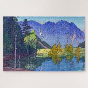 ukiyoe - Yoshida - 11 - Mt. Hodaka - Legpuzzel