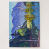 ukiyoe - Yoshida - 11 - Mt. Hodaka - Legpuzzel (Verticaal)