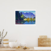 ukiyoe - Yoshida - 11 - Mt. Hodaka -  Poster (Keuken)