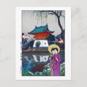 ukiyoe - Yoshida - 13 - Shinobazu Pond - Briefkaart (Voorkant)