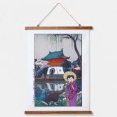 ukiyoe - Yoshida - 13 - Shinobazu Pond - Hangend Wandkleed (Voorkant)