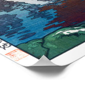 ukiyoe - Yoshida - 13 - Shinobazu Pond - Poster (Hoek)